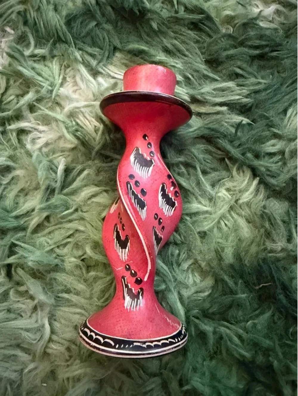 Handmade candlestick from Africa